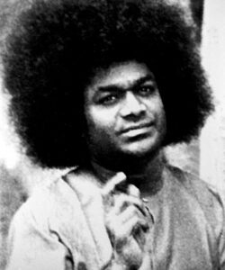 Bhagwan Shri Sathya Sai Baba sacred divine portrait image