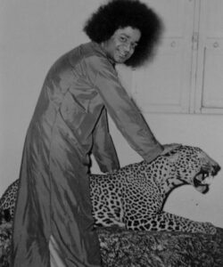 Shri Sathya Sai Baba serene spiritual temple image