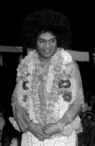 Bhagwan Shri Sathya Sai Baba compassionate blessing portrait image