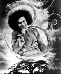Shri Sathya Sai Baba serene spiritual blessing image