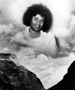 Bhagwan Shri Sathya Sai Baba inspiring sacred presence image