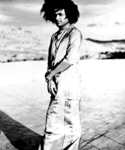 Shri Sathya Sai Baba sacred smiling divine image