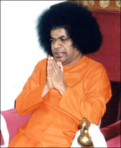 Sathya Sai Baba offering namaskar image
