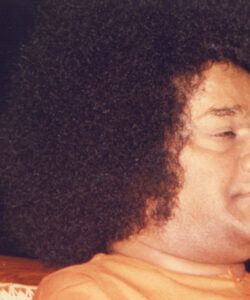 Bhagwan Shri Sathya Sai Baba divine peaceful gathering photo