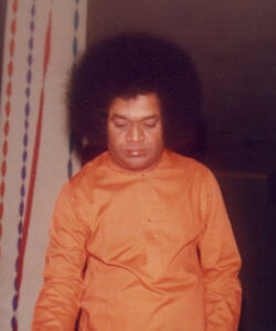 Shri Sathya Sai Baba tranquil divine blessing photo