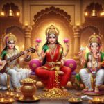 Lakshmi Saraswati Ganesha image