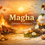 Magha month sacred Shiva worship and bonfire celebration rituals