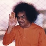 Bhagwan Shri Sathya Sai Baba peaceful divine smiling image