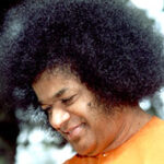 Shri Sathya Sai Baba radiant smiling divine image