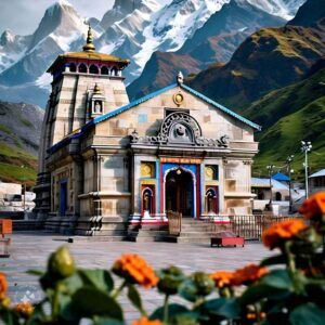 Kedarnath Temple Himalayan shrine image