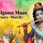 Phalguna Maas Lord Krishna playing flute image