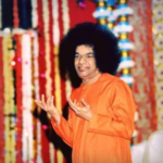 Shri Sathya Sai Baba Temple Blessing Darshan Image