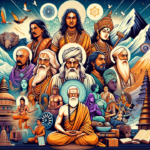 Great Hindu saints and spiritual masters collage image