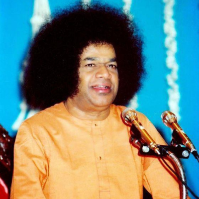 Bhagwan Shri Sathya Sai Baba Spiritual Discourse Teaching Image