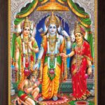 Lord Ram, Sita, Lakshman, Hanuman divine picture