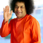 Shri Sathya Sai Baba blessing portrait