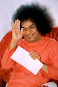 Shri Sathya Sai Baba blessing smile