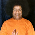 Shri Sathya Sai Baba blessing portrait