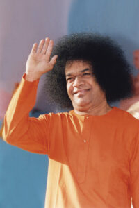 Shri Sathya Sai Baba blessing smile