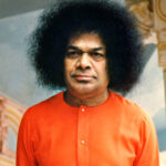 Serene portrait of spiritual leader Sai picture