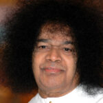 Serene spiritual leader Sathya Sai Baba picture