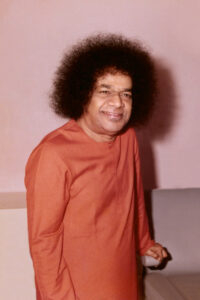 Shri Sathya Sai Baba smiling portrait