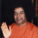 Shri Sathya Sai Baba Spiritual leader blessing image