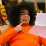 Shri Sathya Sai Baba compassionate smiling darshan photo