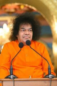 Bhagwan Shri Sathya Sai Baba loving blessings photo
