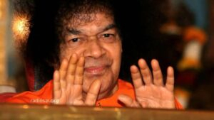 Shri Sathya Sai Baba blessing picture