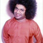 Shri Sathya Sai Baba smiling portrait image