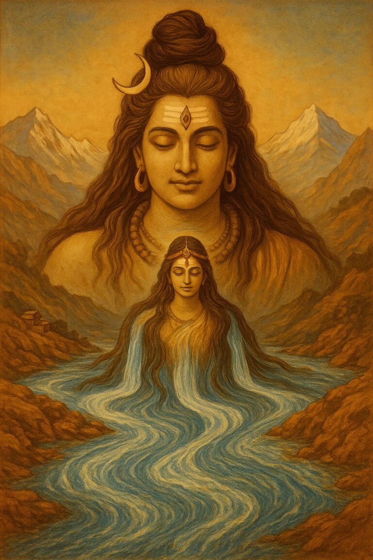 Lord Shiva and Goddess Ganga image
