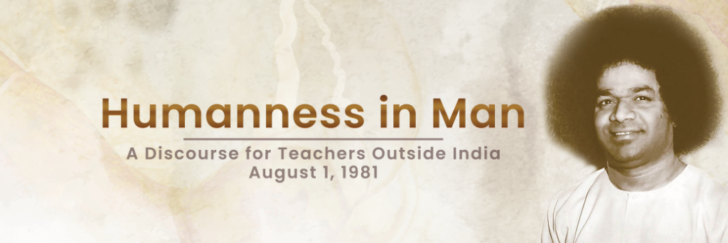 Being a Good Human First 54 humanness in man banner