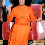 Bhagwan Sathya Sai Baba blessing with compassion photo