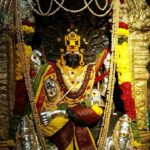 Sacred Lord Ayyappa Idol Adorned With Divine Garlands
