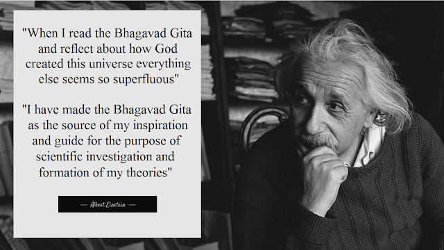 Albert Einstein and Bhagavad Gita