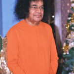 Sathya Sai Baba smiling peacefully image