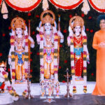 Lord Rama family with Sathya Sai Baba image
