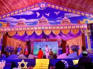 Sathya Sai Ramayana stage drama presentation
