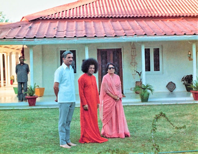 Lt. Gen. Malhotra with Sai Baba