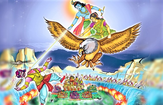 Sri Sathya Sai On: Diwali's Spiritual Message for Humanity 54 Narakasura Killed