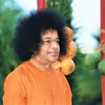 Bhagwan Shri Sathya Sai Baba peaceful outdoor portrait