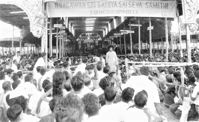 Sri Sathya Sai Visit to Tiruchirappalli in Tamil Nadu
