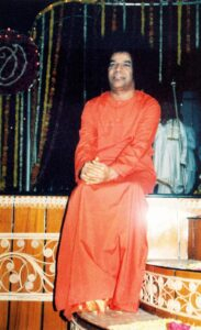Bhagwan Shri Sathya Sai Baba seated image
