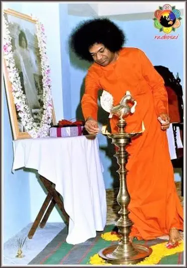 Sathya Sai Baba & Anil Kumar