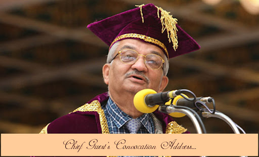 Chief Guest’s Convocation Address – XXXI Annual Convocation
