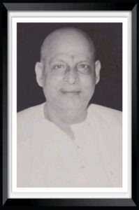 Swami Sivananda portrait in devotional framed photograph