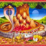 Cobra worship during sacred Nag Panchami festival