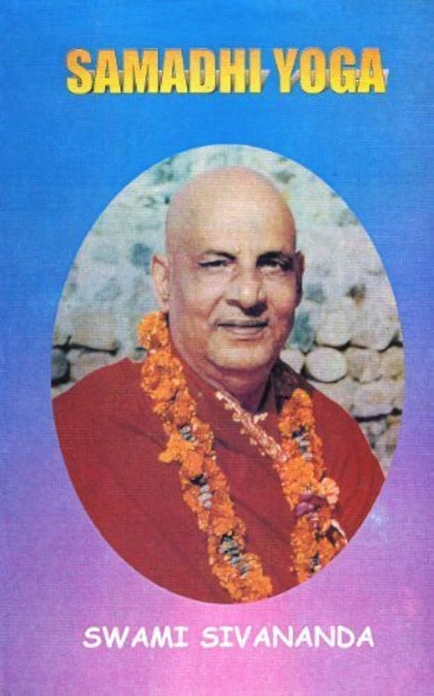 Swami Sivananda portrait on Samadhi Yoga poster image