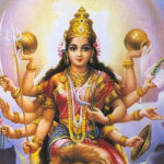 Trimurti with Lord Brahma, Lord Vishnu, and Lord Shiva in a divine form
